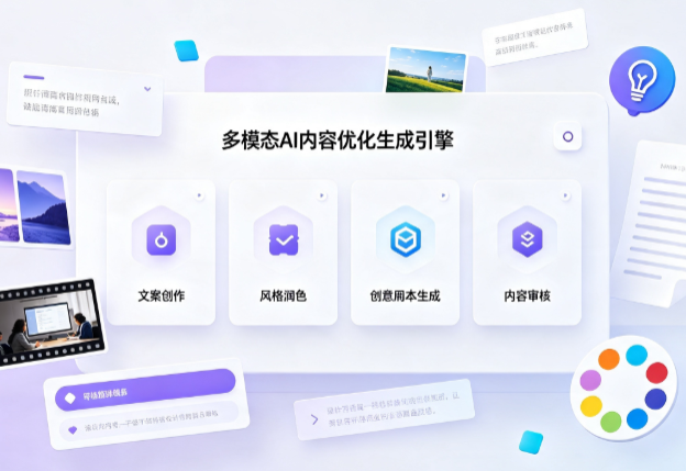 克东县AI智能内容优化创新 多模态生成技术丰富数字内容创作生态